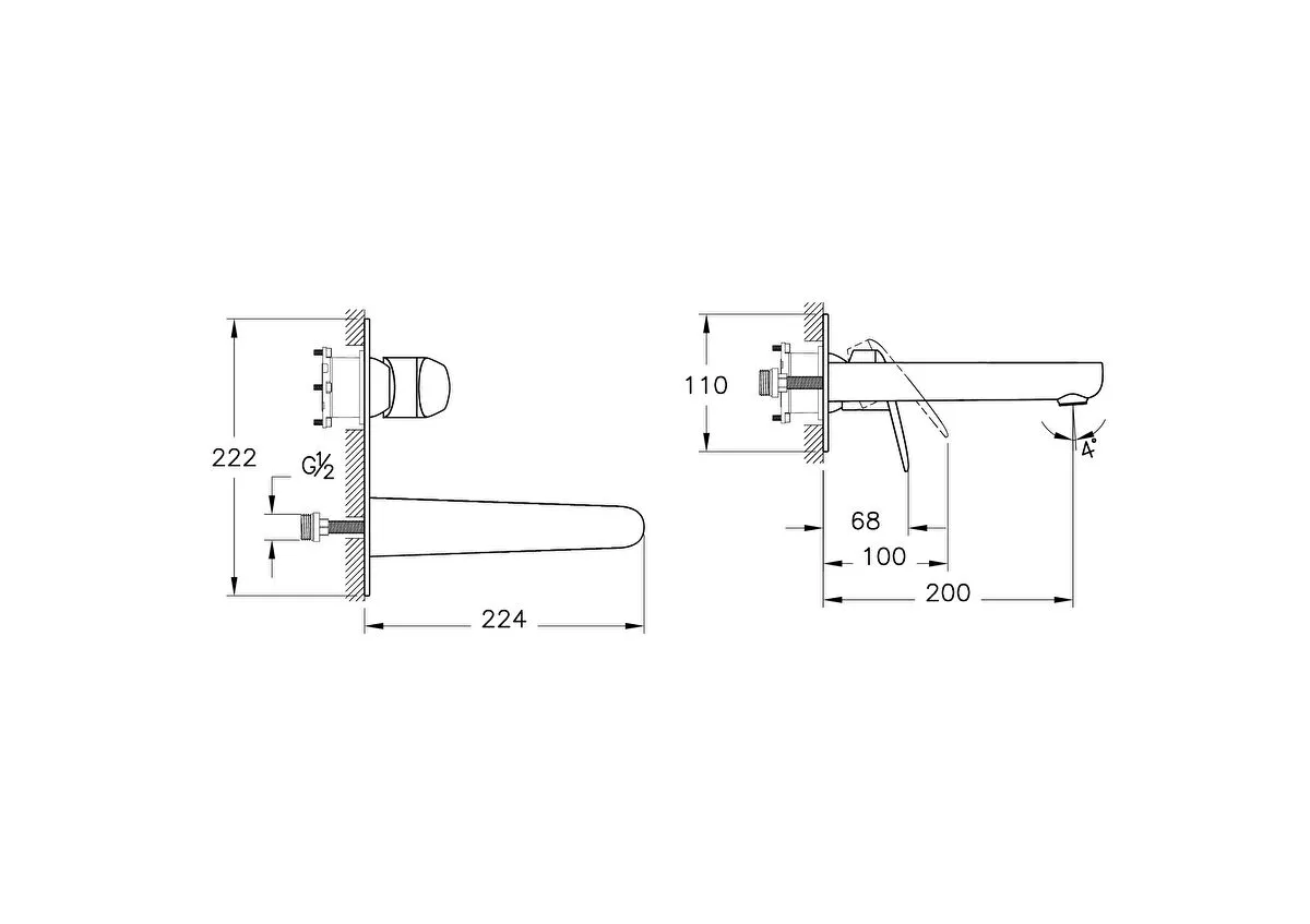 Flow Soft Lavabo Bataryası A43175