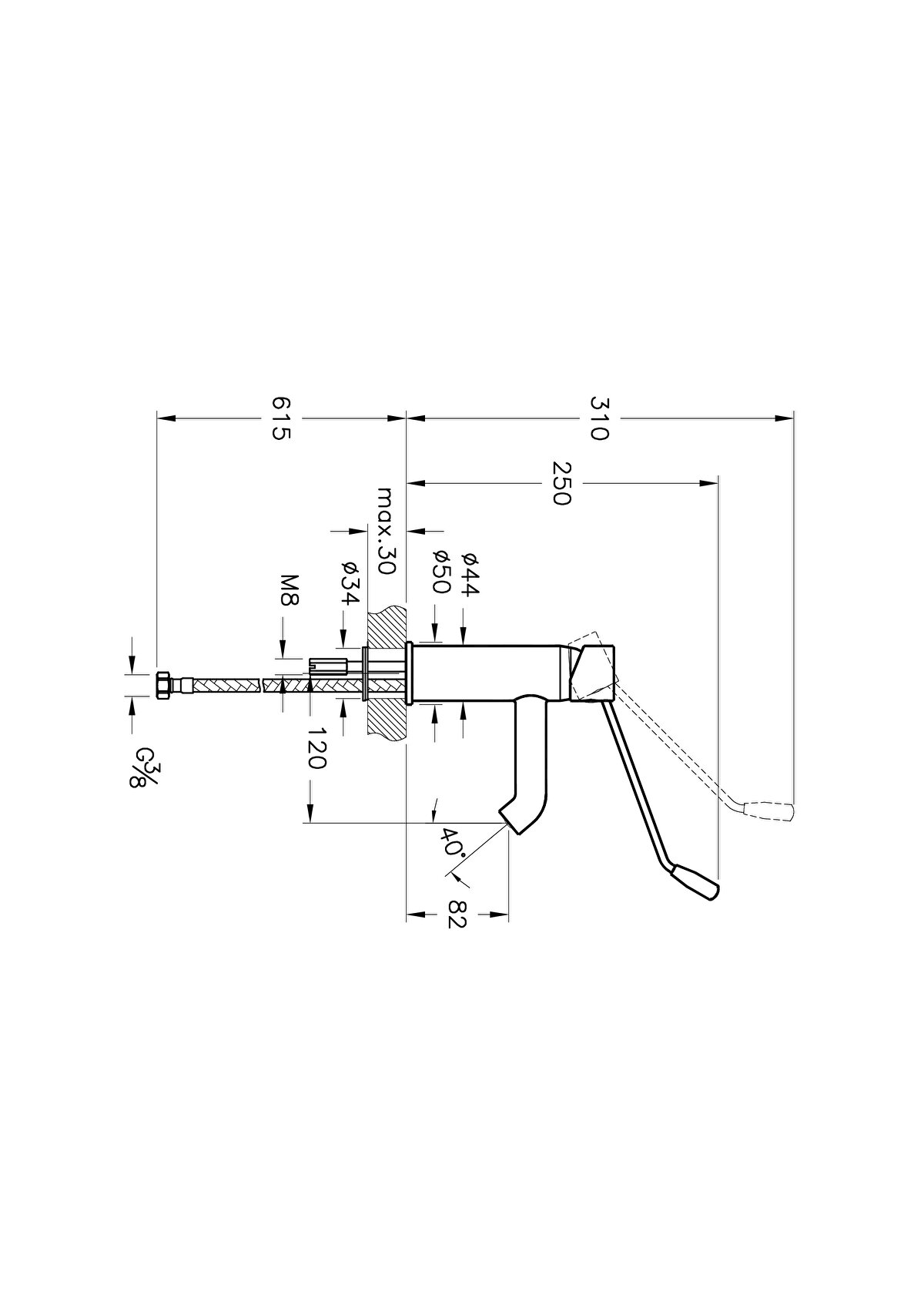 Mınımax S Lavabo Bataryası A42312STA