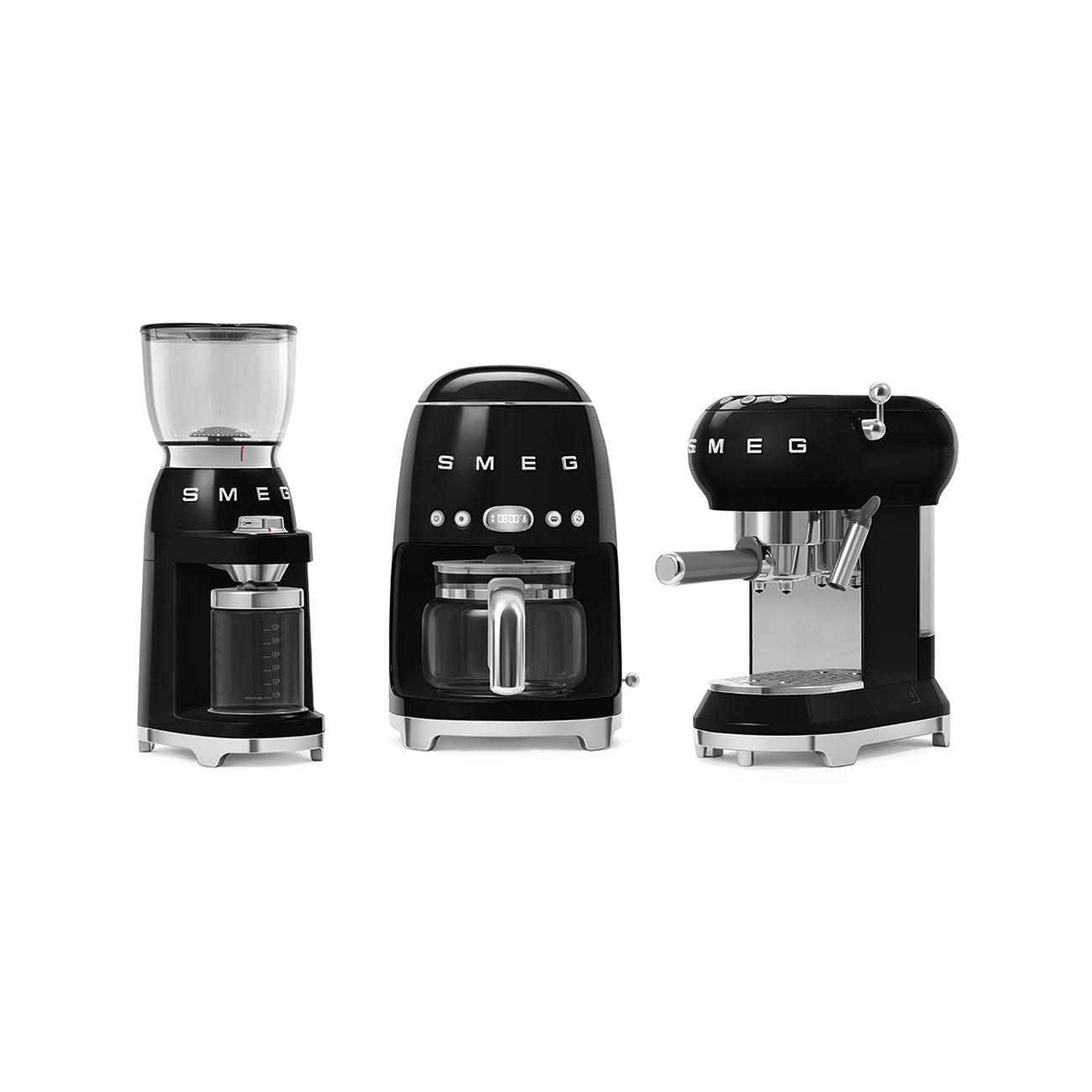 Espresso Manüel Kahve Makinesi 50's Style ECF01BLEU
