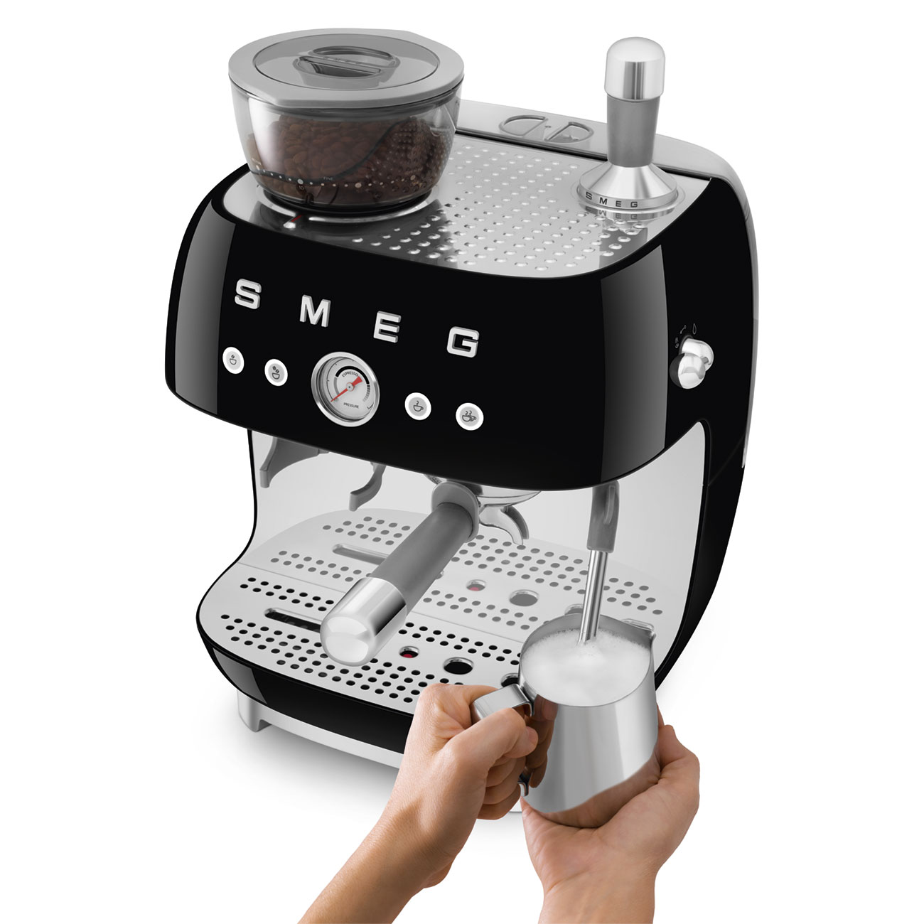 Espresso Manüel Kahve Makinesi 50's Style EGF03BLEU