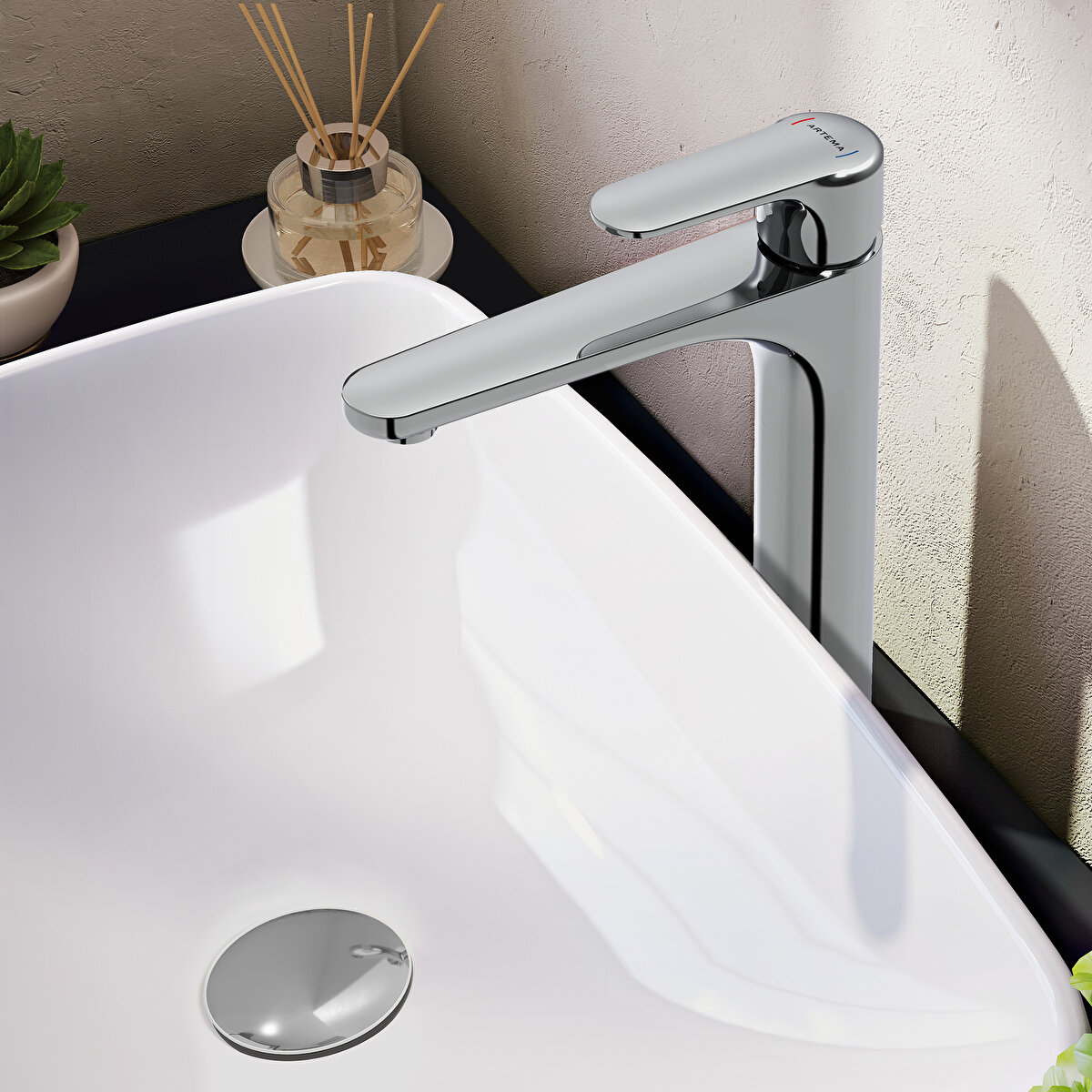 Root Round Lavabo Bataryası A42707