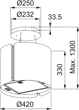 FSMS F42 WH MATT 345.0654.932